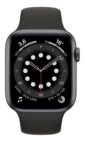 Reloj Apple Watch Series 6 Gps 44mm Black Correa Deportiva