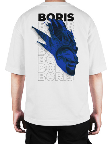 Camiseta Oversize Boris Brejcha Fckng Serious