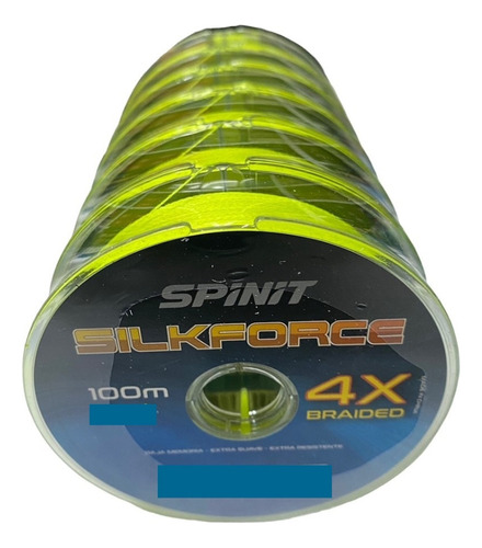 Multifilamento Spinit Silkforce 4 Hebras X100m Extra Suave