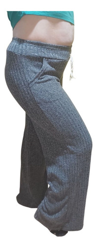 Pantalòn Palazzo De Lanilla Morley Con Bolsillos
