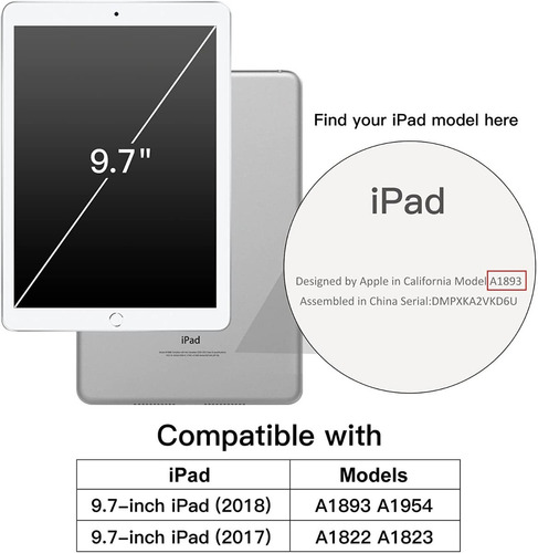 Apple iPad 6ª Geração Modelo A1893 Cinza Espacial Wi-fi 32gb | Parcelamento  sem juros