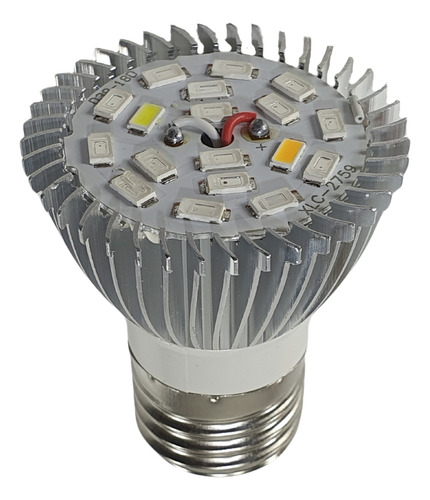 Lampada Led Grow 10w - E27 - Full Spectrum Ir Uv