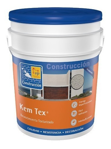 Texturizado Kem Tex Color Gris Suave Cuñete De 5 Galones