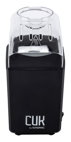 Imagen 2 de 10 de Pochoclera Negra Gadnic Aire Caliente 1200 W - Poch0001