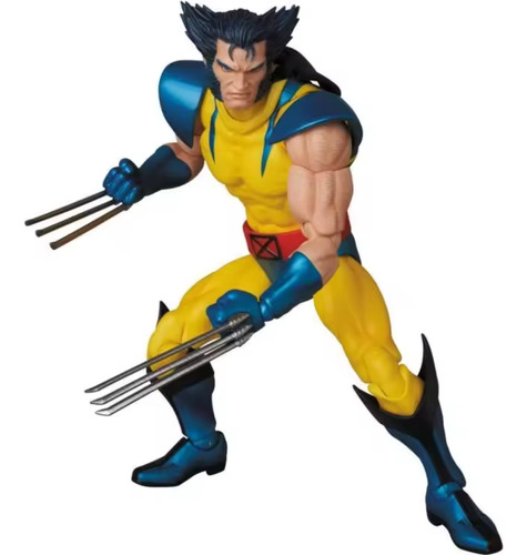 Figura Muñeco Wolverine X Men De 16 Cm Con Base