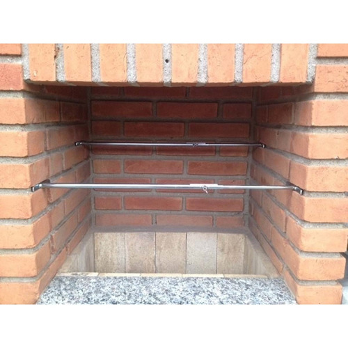 Imagem 2 de 2 de Suporte Para Churrasqueira Pratic Galvanizado Médio