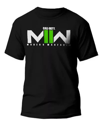 Remera Gamer Call Of Duty Modern Warfare 2 Logo Infantil