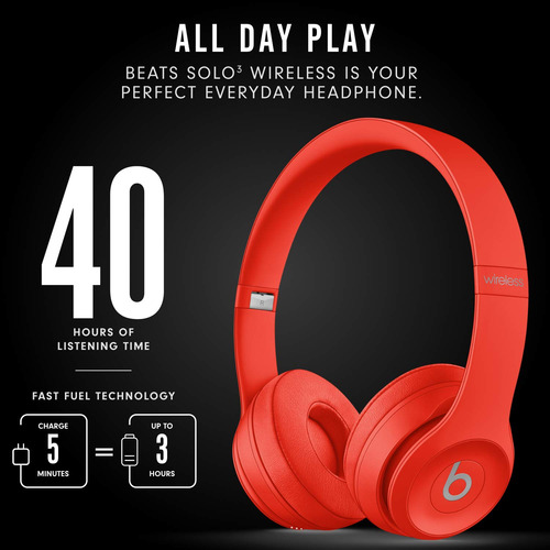 Auriculares Supraaurales Inalámbricos: Más De 40 Horas, Blue