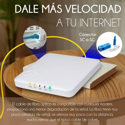 cable de fibra óptica router – Compra cable de fibra óptica router