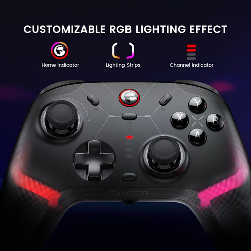 Gamesir White Cyclone 2 Pc Controller Mag-res Tmr Sticks...