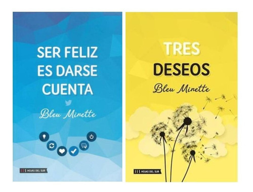 Pack Bleu Minette - Ser Feliz Es Darse Cuenta + Tres Deseos