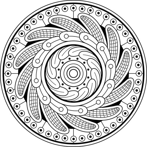 Pdf Imprimible Para Colorear: 100 Mandalas Maravilla