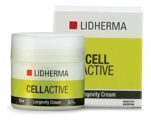 Crema Longevity Cream Lidherma Cellactive para piel normal a seca de 50mL