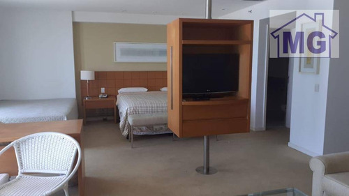 Imagem 11 de 18 de Flat Com 1 Dormitório Para Alugar, 70 M² Por R$ 3.400,00/mês - Glória - Macaé/rj - Fl0018