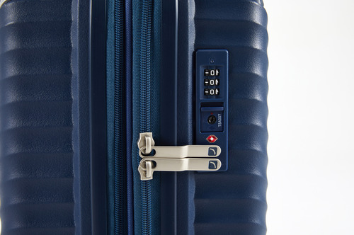 Maleta Carry On Travel Blue 20p Expandible Polipropileno