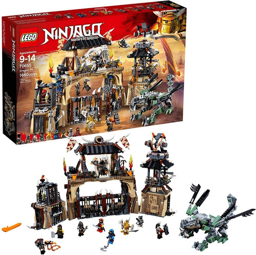 Lego Ninjago 70655 Pozo Del Dragon Masters Of Spinjitzu