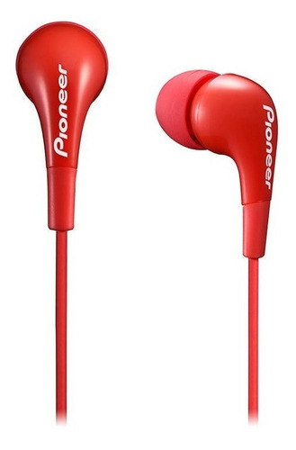 Pioneer Cl502 Audífonos In Ear Rojo