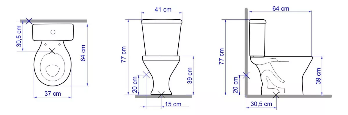 Terceira imagem para pesquisa de vasos sanitarios