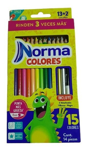  Colores Norma X 15 Unidades