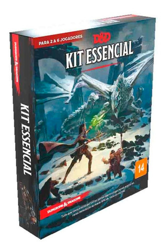 Dungeons & Dragons Kit Essencial Em Portugues Galápagos