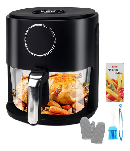 Lsxd Freidora De Aire Digital De 5 Litros, 8 En 1 Air Fryer 