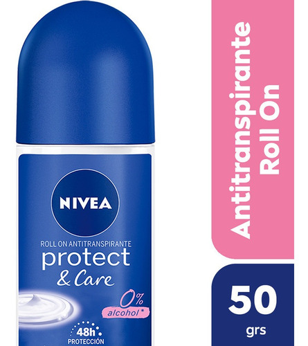 Antitranspirante Nivea Roll On Protect & Care Women X 50 Ml