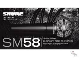 Microfono Shure Sm58-ic Original