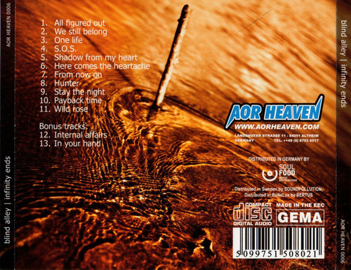 Cd Infinity Ends (blind Alley (4)) Estándar