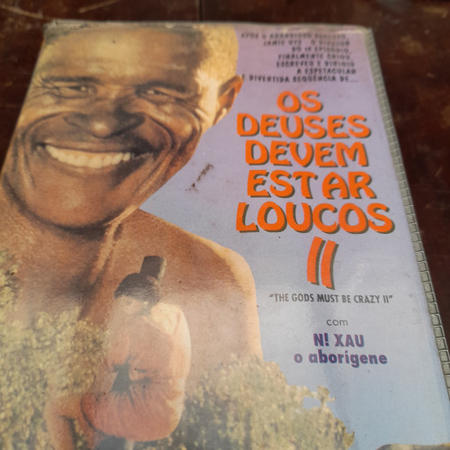 Imagem 2 de 6 de Fita Vhs Os Deuses Devem Estar Loucos 2 Sem Mofo Original.