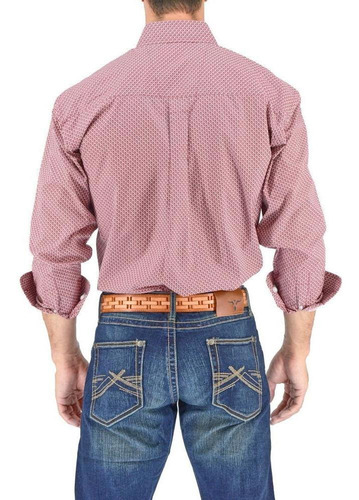 Imagen 4 de 6 de Camisa Vaquera Wrangler Hombre Western M 724