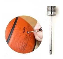 Inflador Portatil Para Bicicletas Y Pelotas Aguja+adaptador