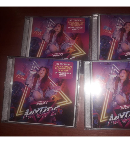 Cd  Thalia Mixtape  - Nuevo Y Sellado