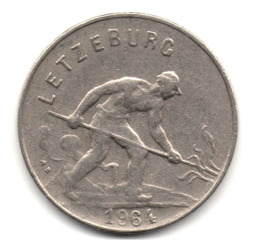 Luxemburgo 1 Franco 1964