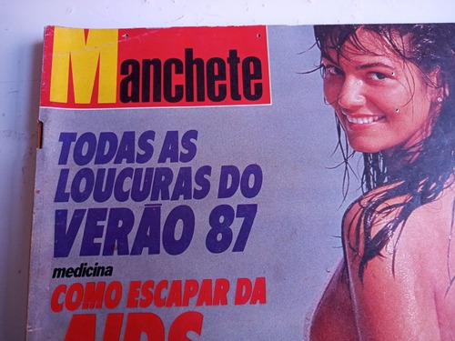 Revista Manchete N 1815 De 1987 (Usado)
