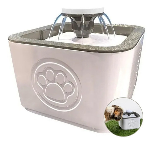 Bebedero Fuente Automatico Para Perro Gato Mascotas 2.5 L