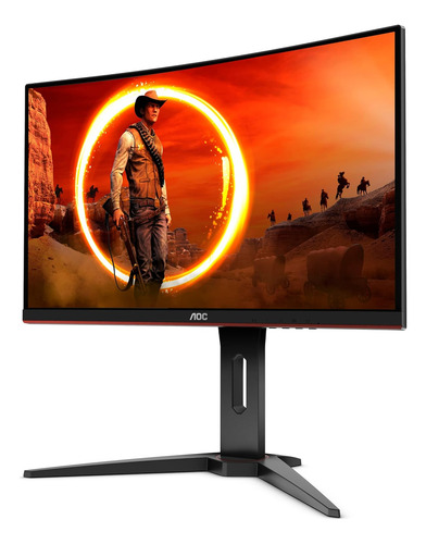 Monitor Curvo Gamer Aoc 24 144 Hz Fhd 1080p Via Freesync
