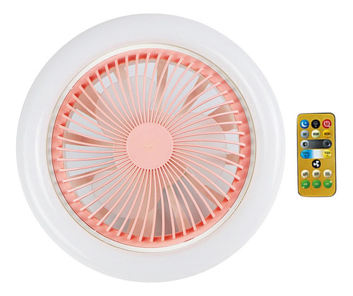 Shaoke Ventiladores Led 30w 36w Con Lámpara Rosa 36w