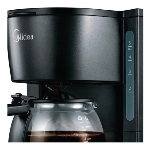 Imagen 3 de 10 de Cafetera Midea De Filtro Cm-m11obar1 0,8 Lts 650 W Lh