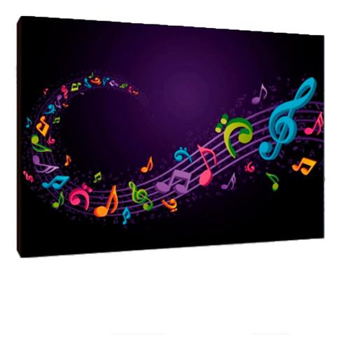 Cuadros Poster Musica Signos Musicales Xl 33x48 (cal (12))