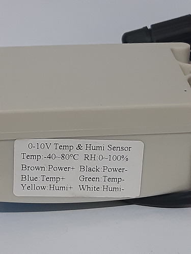 Sensor De Transmisor De Temp-40~80°c Y Humedad 0-10v (Usado)