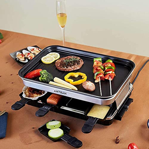 Raclette Eléctrica Parrilla Raclette Para Interiores | Parri