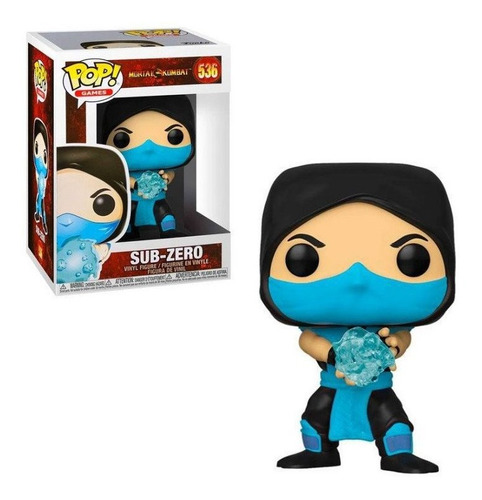 Funko Pop Sub Zero 536 Mortal Kombat Baloo Toys