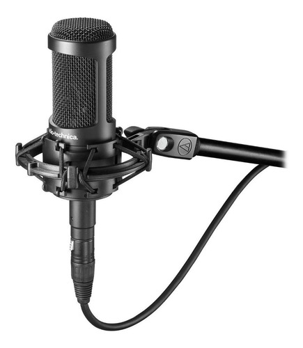 Imagem 1 de 2 de Microfone Audio-Technica AT2050 condensador  omnidirecional e cardióide e bidirecional preto