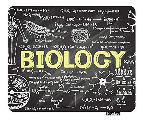 Mouse Pad Educativo Nicokee Biología 9.5 X7.9 