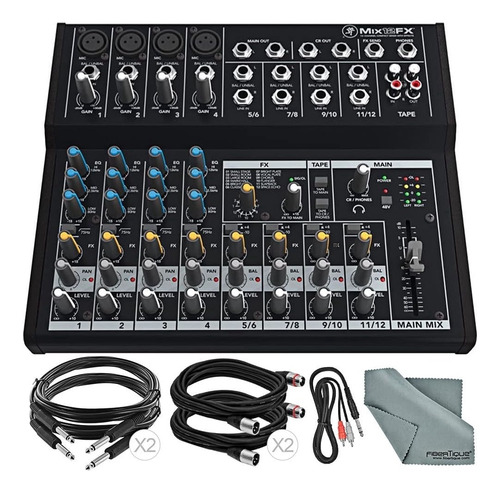 Mackie Mix Series Mix12fx Mezclador Compacto De 12 Canales Y L/m