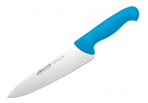 Cuchillo Carnicero Arcos 20cm Profesional Azul Asado Bbq