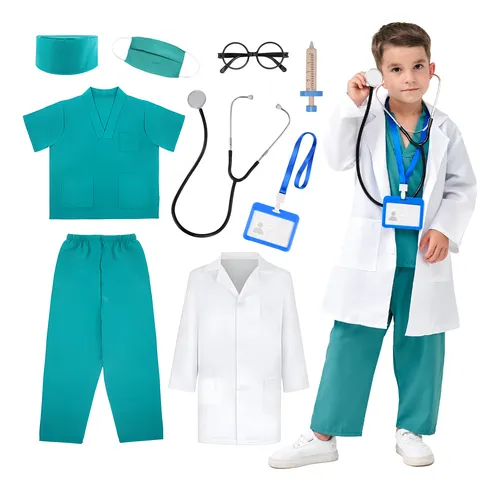 Traje doctora niña sale