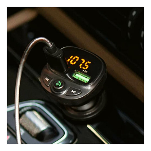 Lloyd's Lv-8004 Transmisor Bluetooth Para Auto Con 2 Puertos