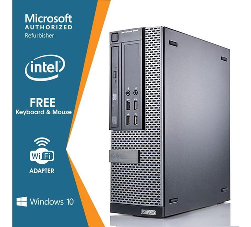 Pc Dell Optiplex 9020 Sff Core I5-4570 16gb 256gb Ssd 24 Lcd (Reacondicionado)