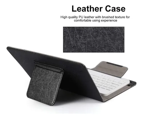 Teclado Bluetooth Inalambrico Con Funda Para Android/ios,